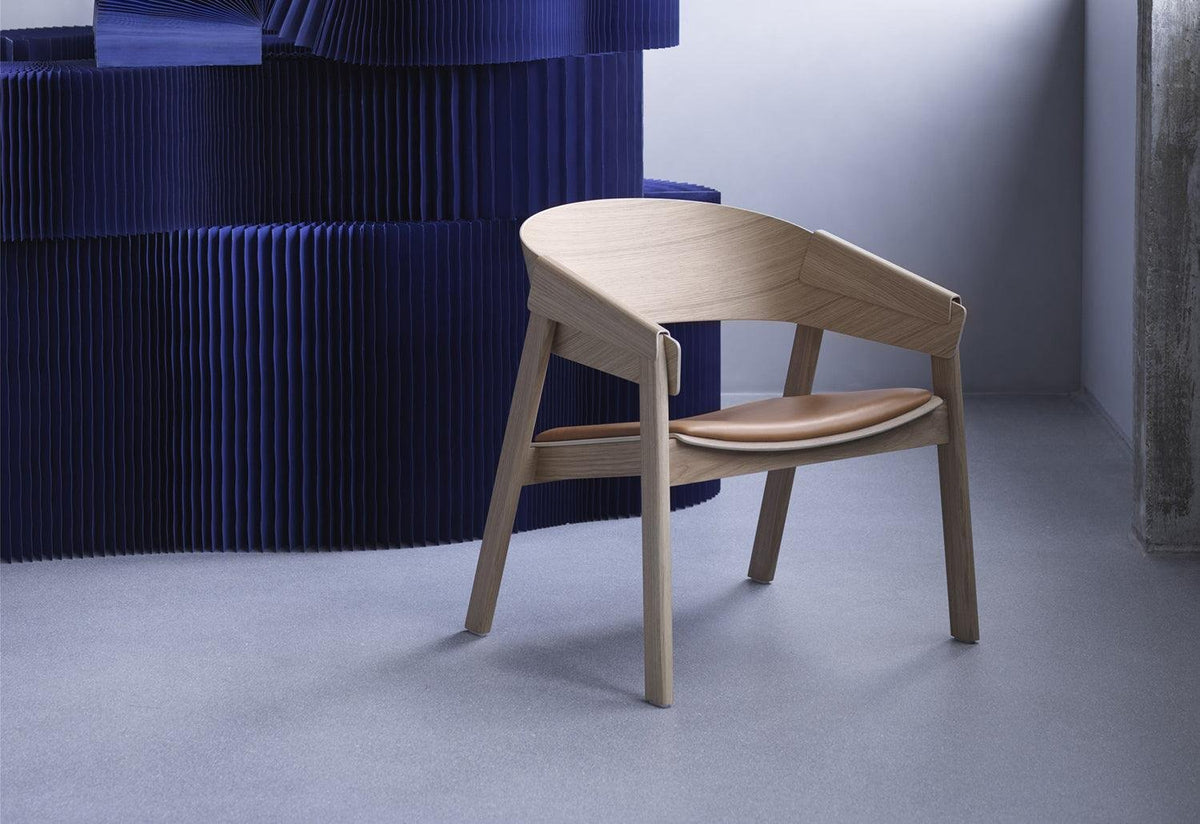 Cover Lounge Chair | Leather, Thomas bentzen, Muuto