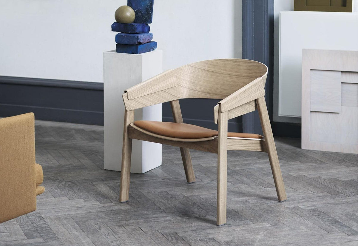 Cover Lounge Chair | Leather, Thomas bentzen, Muuto