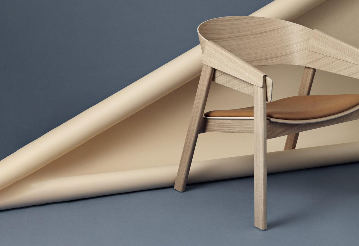 Cover Lounge Chair | Leather, Thomas bentzen, Muuto