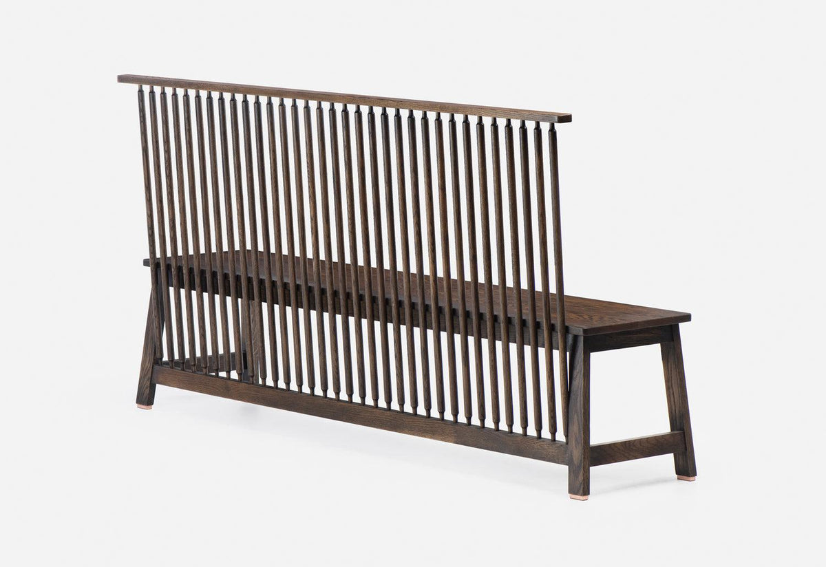 Bench with back 444, Ilse crawford, De la espada