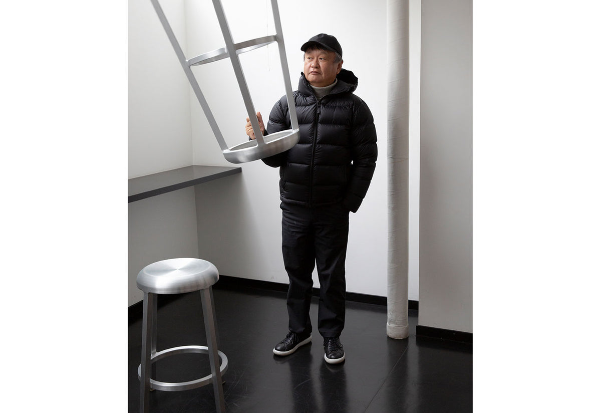 Za Outdoor Bar Stool, Naoto fukasawa, Emeco