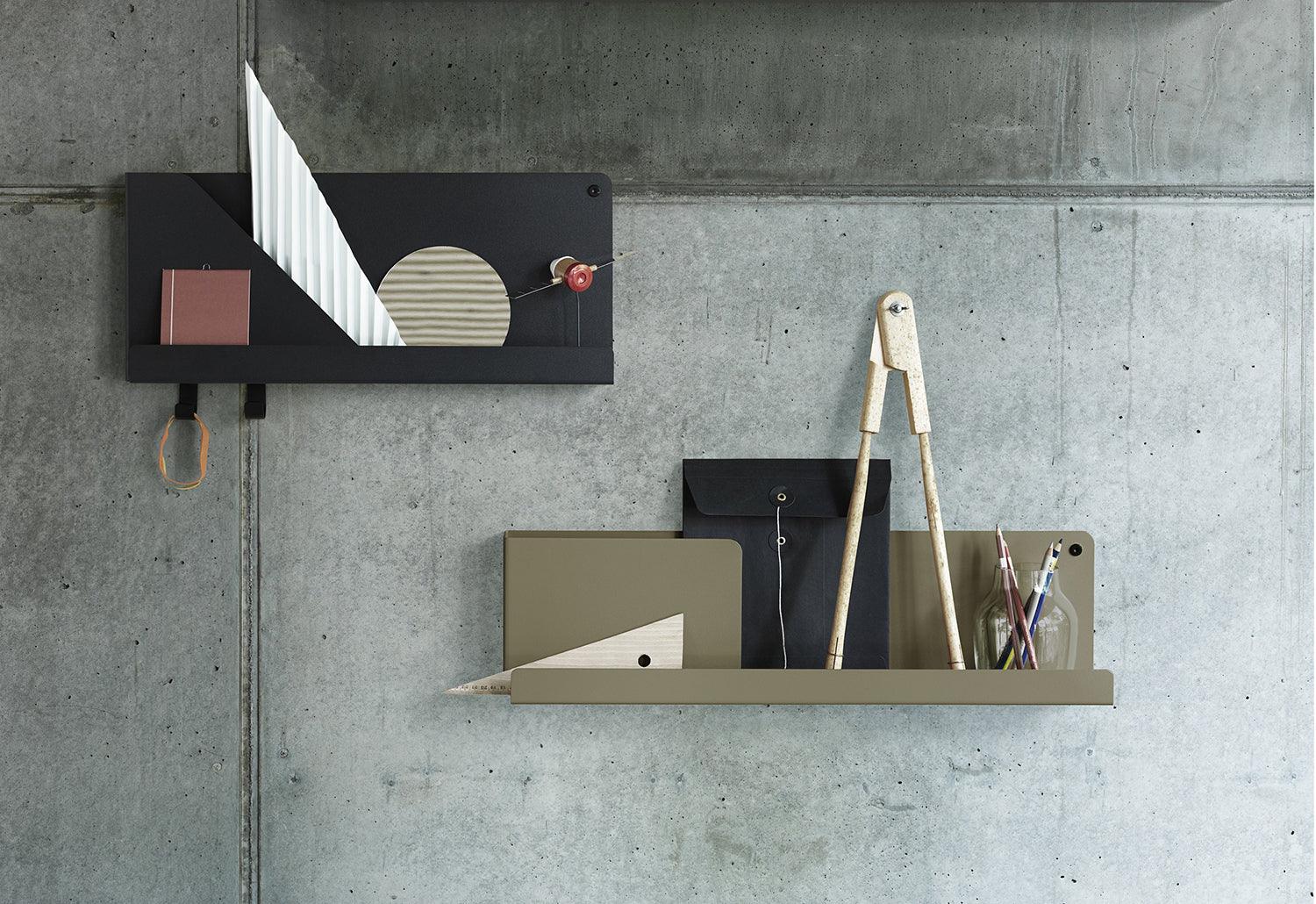 MUUTO FOLDED SHELVES SMALL グレー Folded Shelves by Muuto – Miko Designs