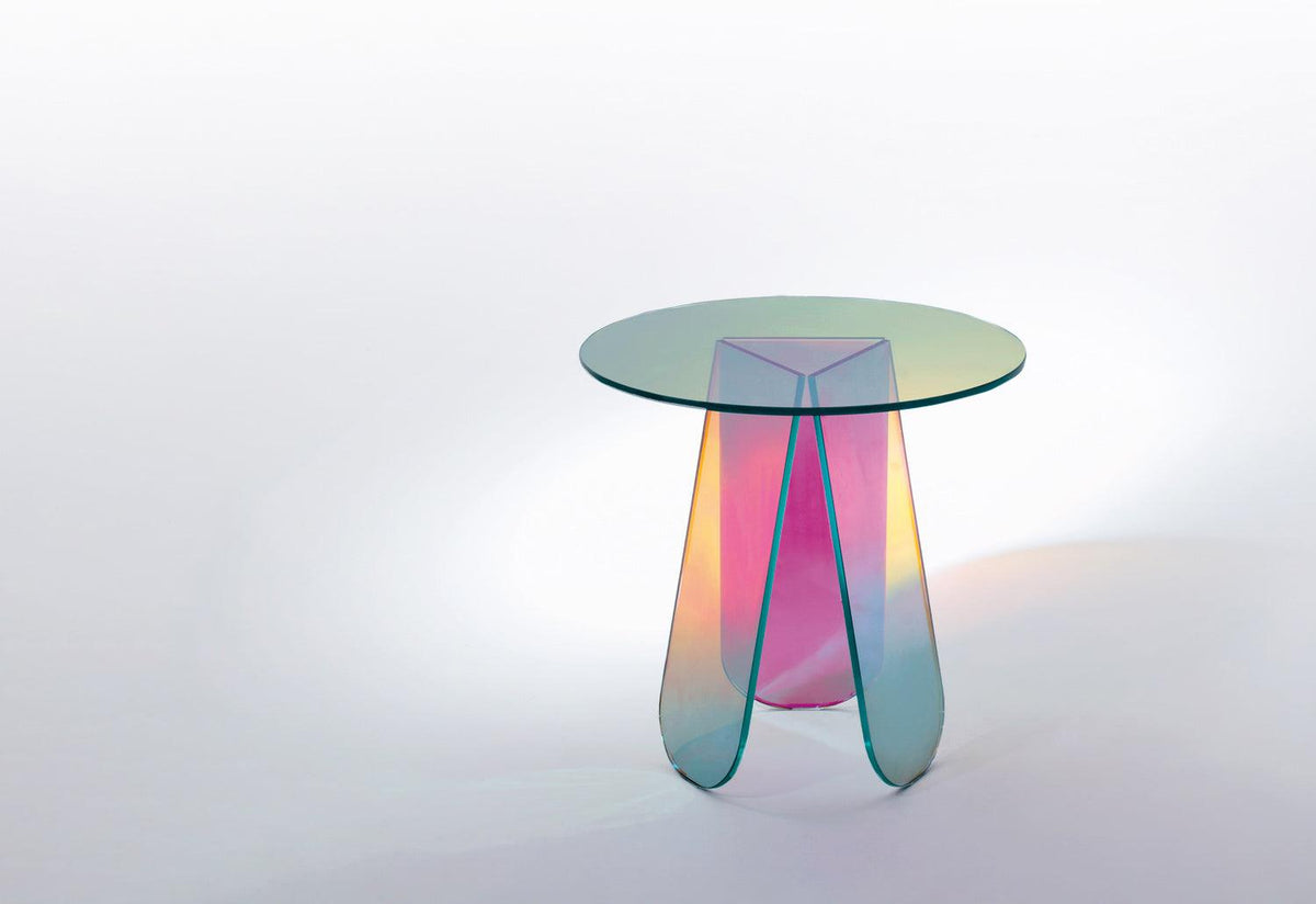 Shimmer Low Tables, Patricia urquiola, Glas italia