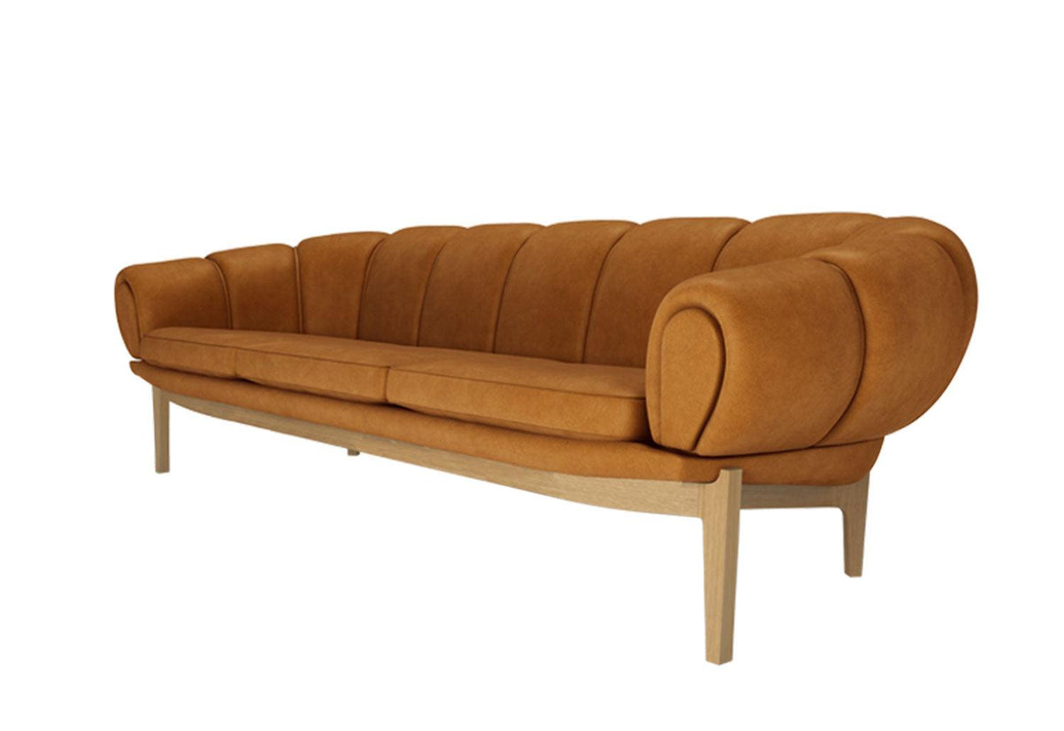 Croissant sofa, Illum wikkelsø, Gubi