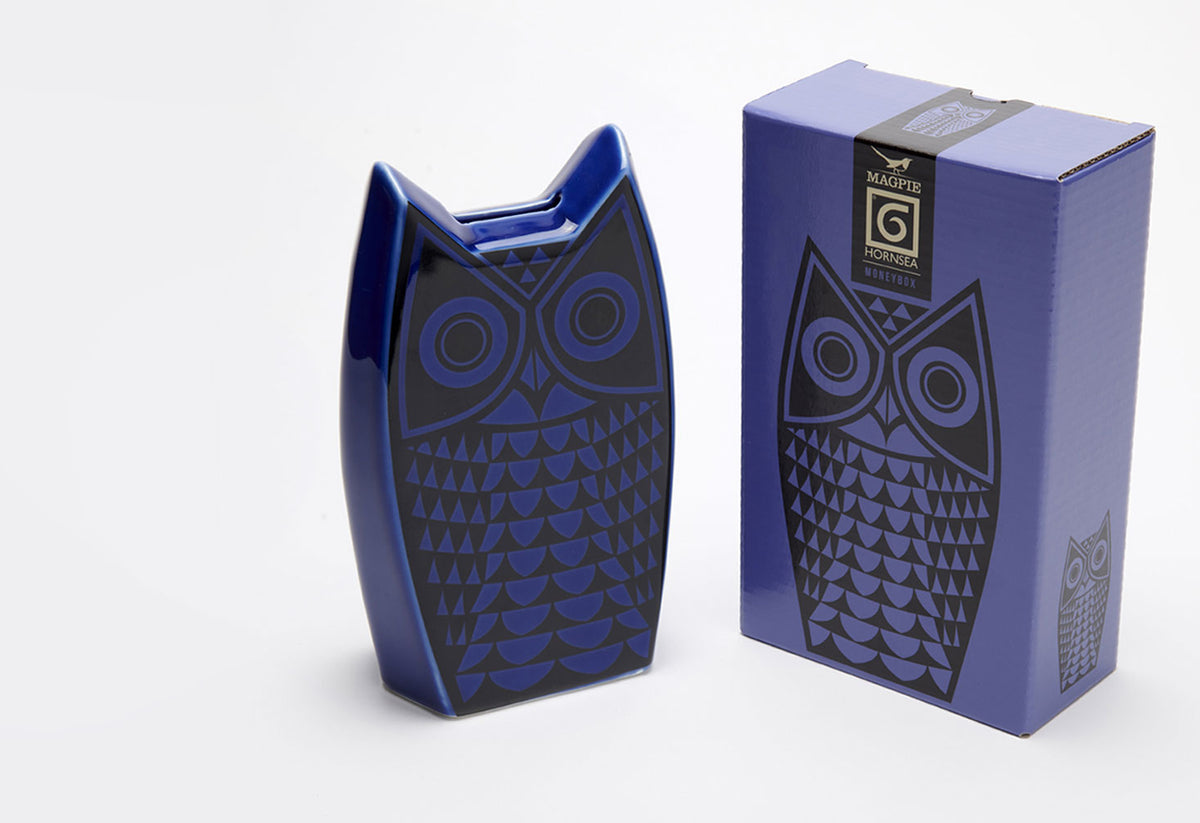 Owl Moneybox, Hornsea pottery, Magpie