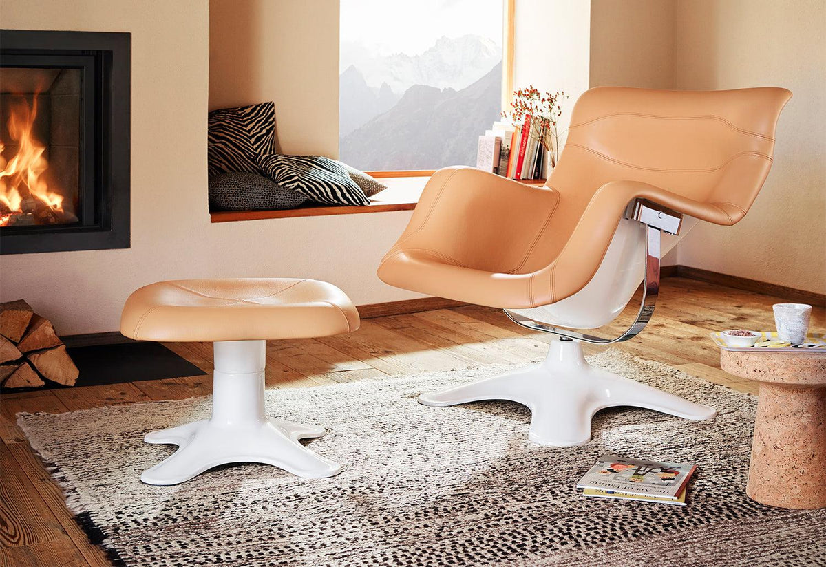 Karuselli Lounge Chair + Ottoman, Yrjo kukkapuro, Artek