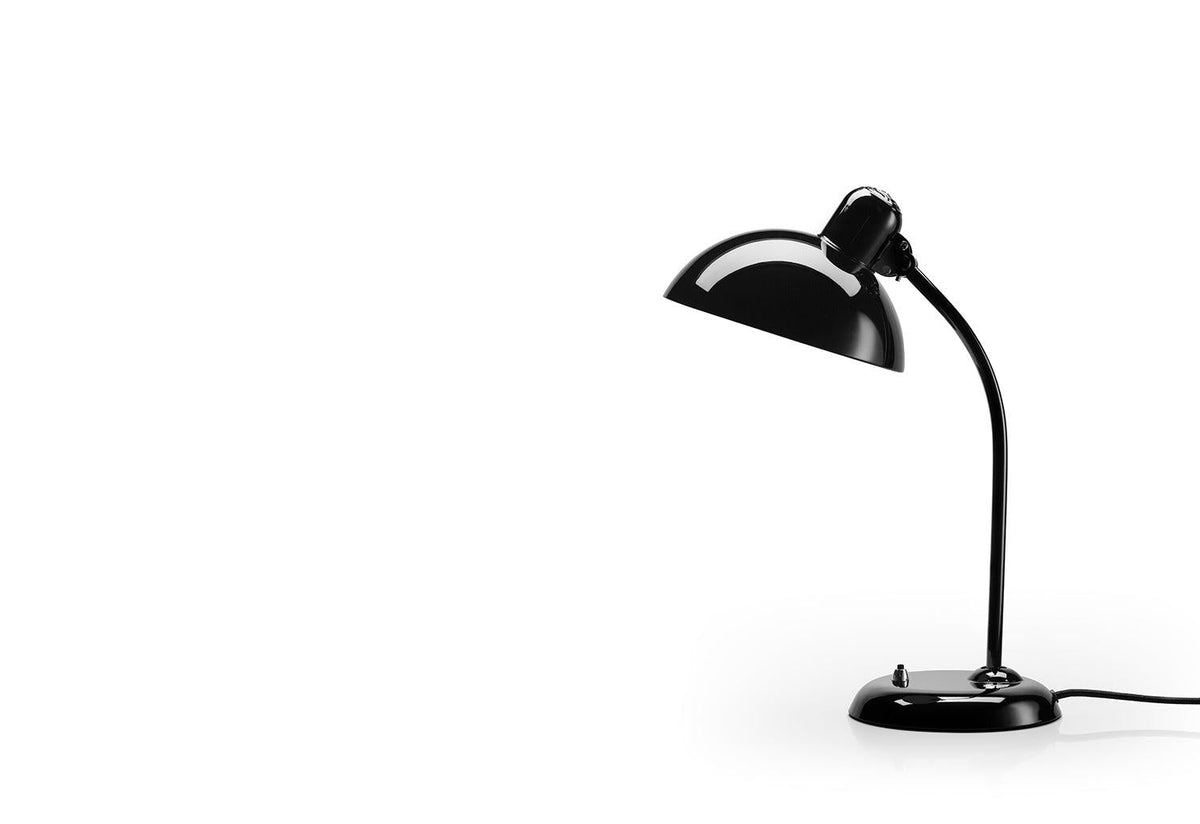 Kaiser table lamp, black gloss- Ex-Display
