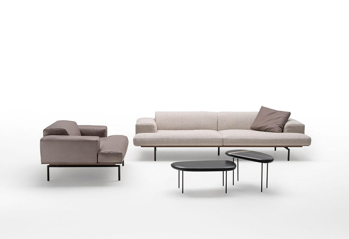 Sumo Two-Seat Sofa, 2021, Piero lissoni, Living divani
