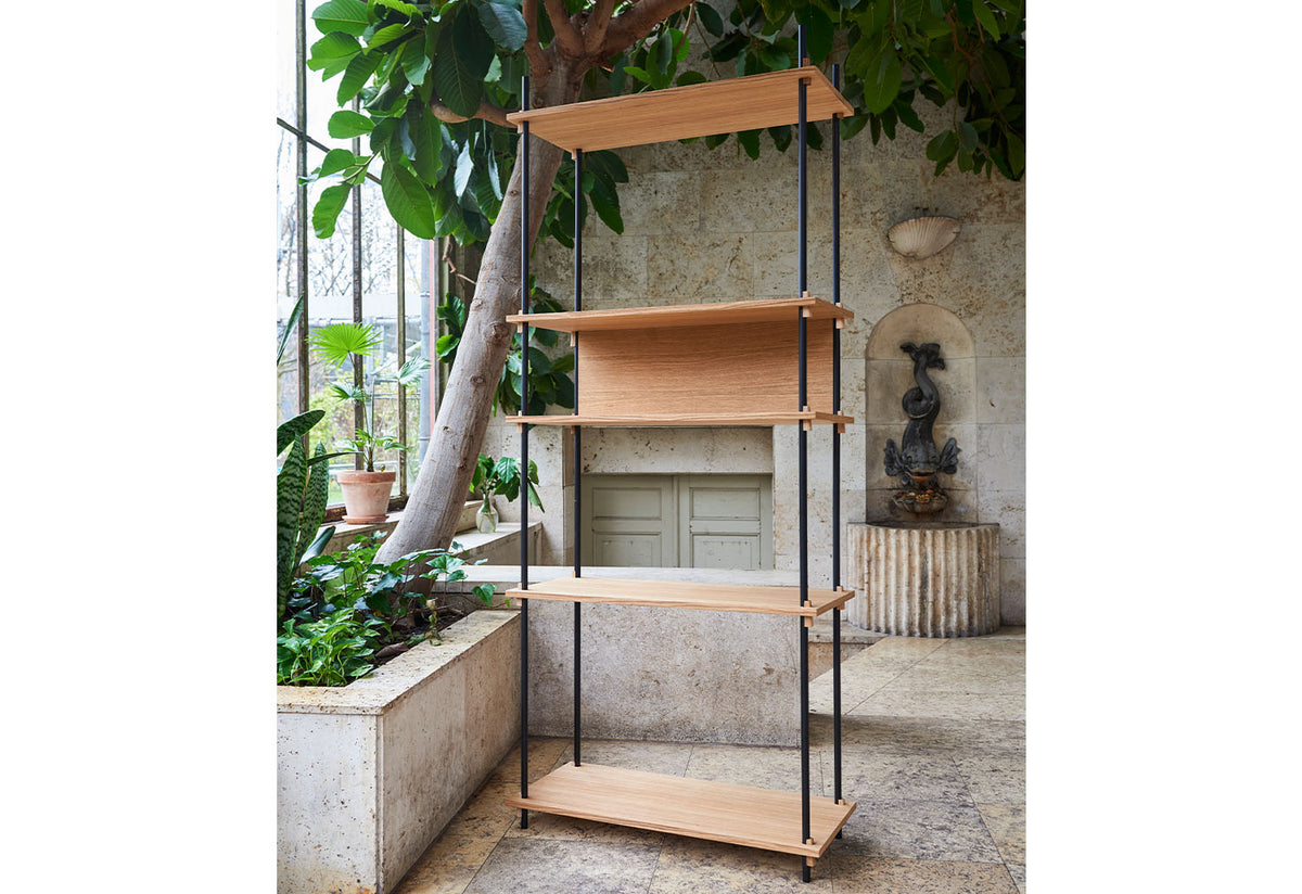 Shelving System S.200.1.A, 2018, Moebe