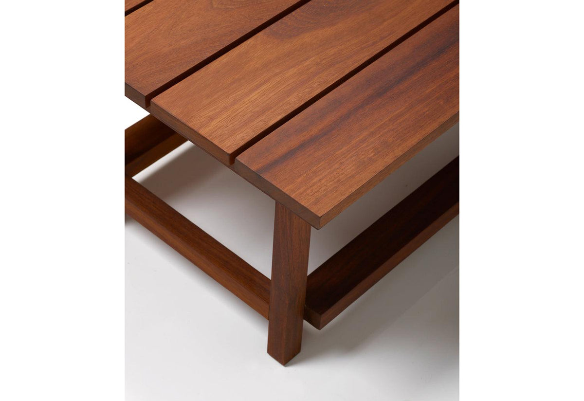 Clerici Iroko Outdoor Table, Konstantin grcic, Mattiazzi