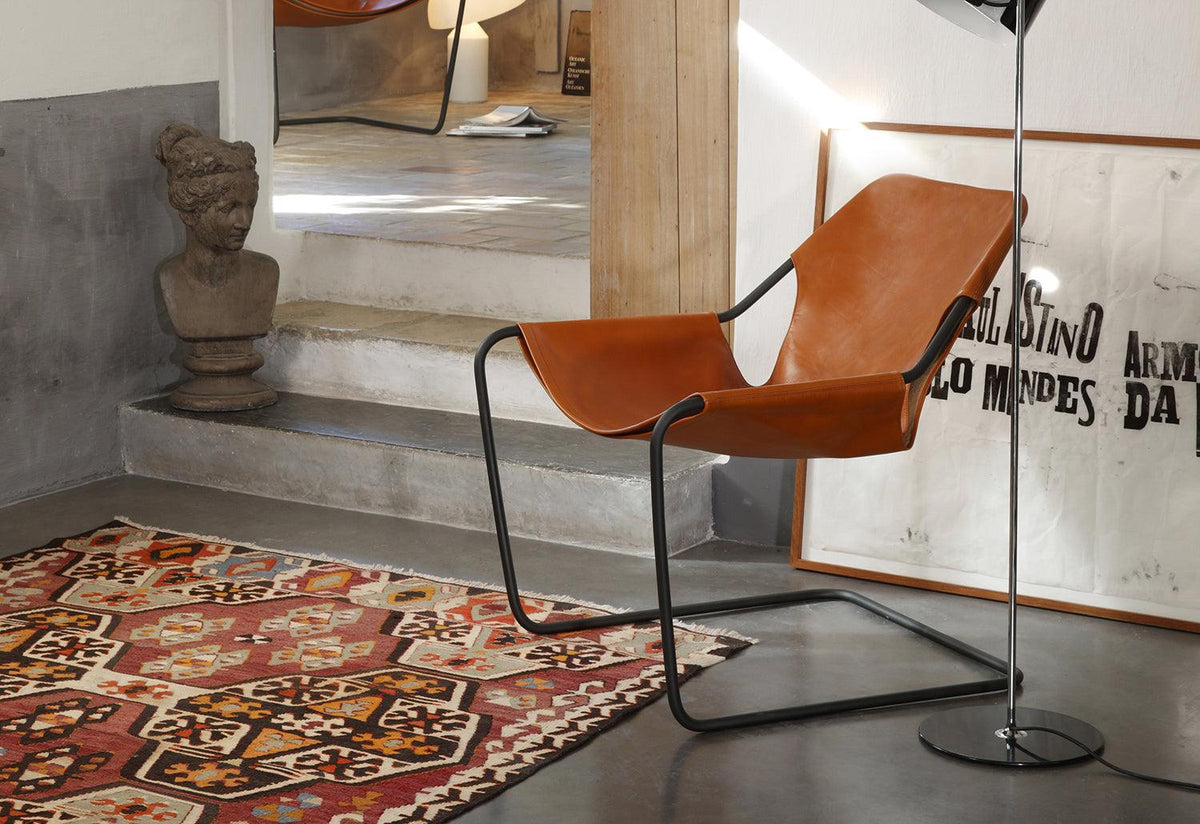 Paulistano Leather Chair, Paulo mendes da rocha, Objekto