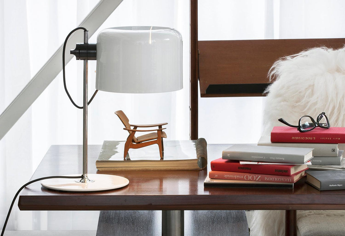 Coupé Table Lamp, Joe colombo, Oluce