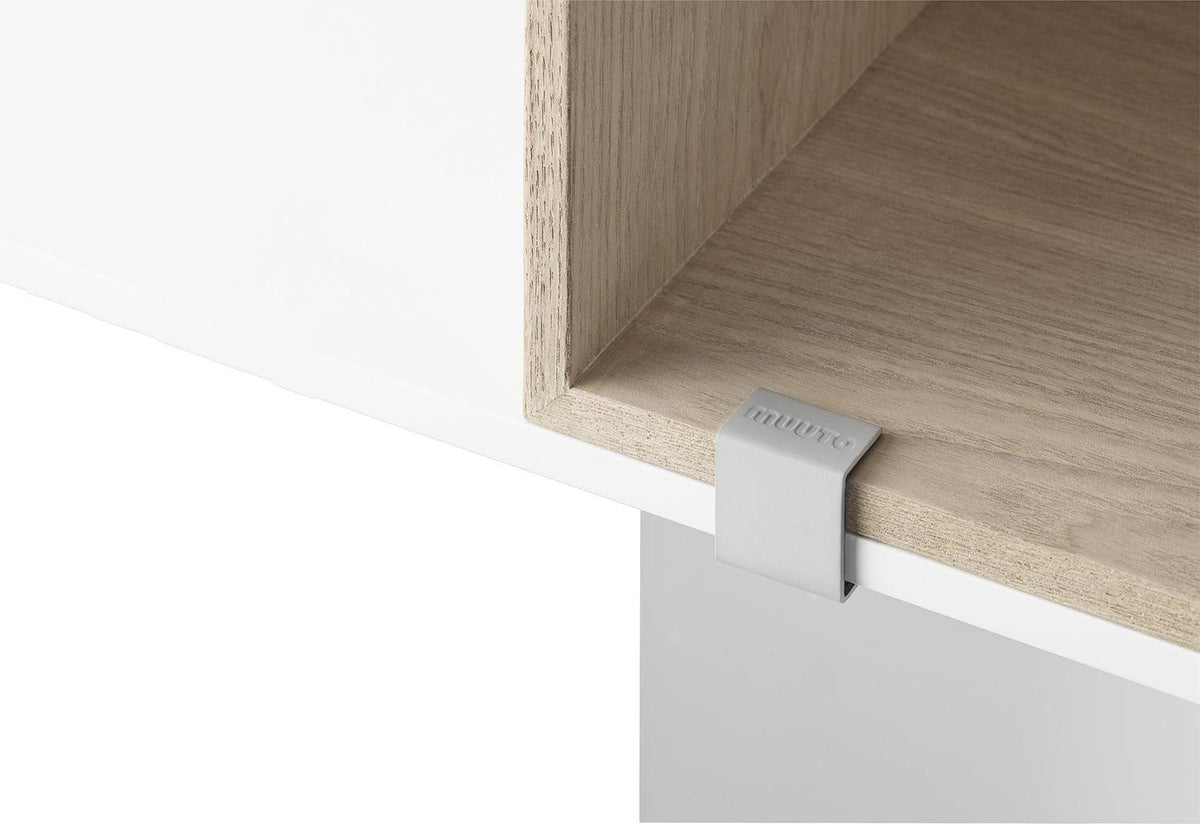Stacked shelving with door, Jds architects, Muuto