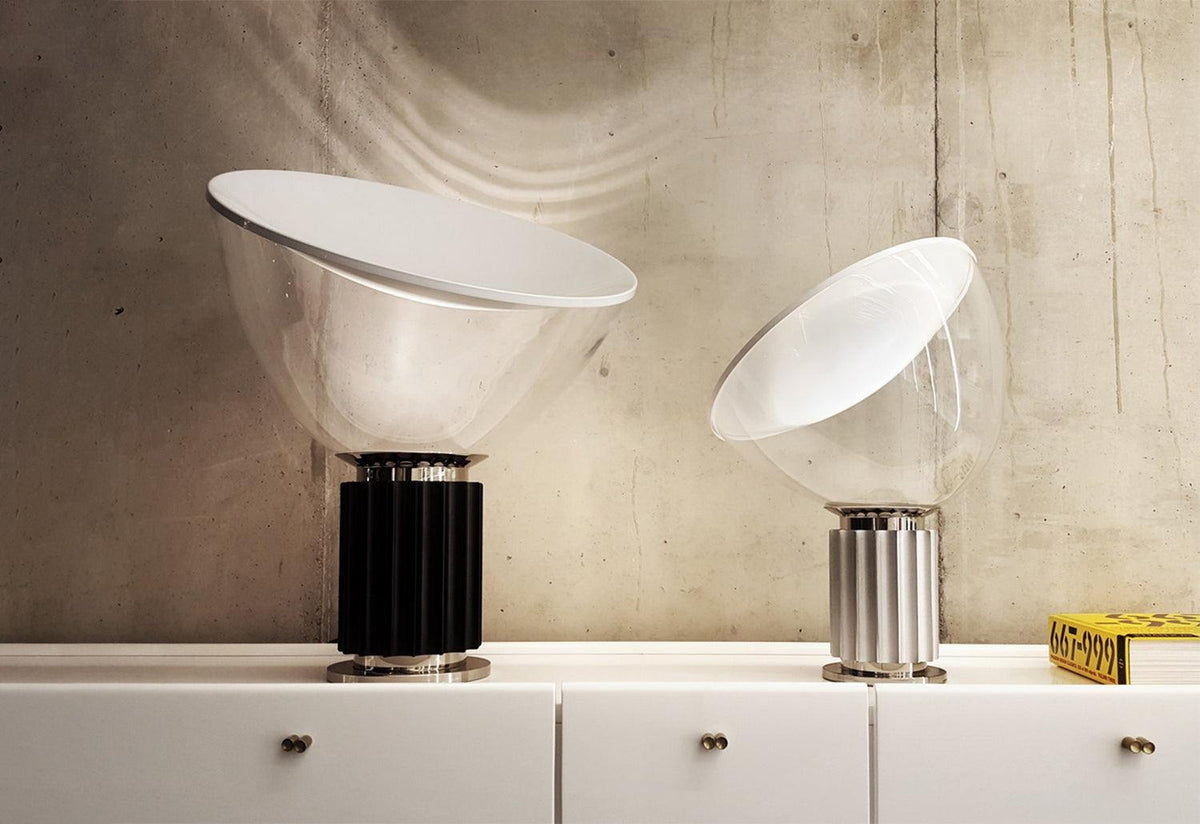 Taccia Table Lamp, A castiglioni and p g castiglioni, Flos