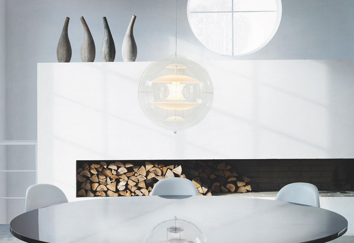 VP Globe Glass Pendant, Verner panton, Verpan