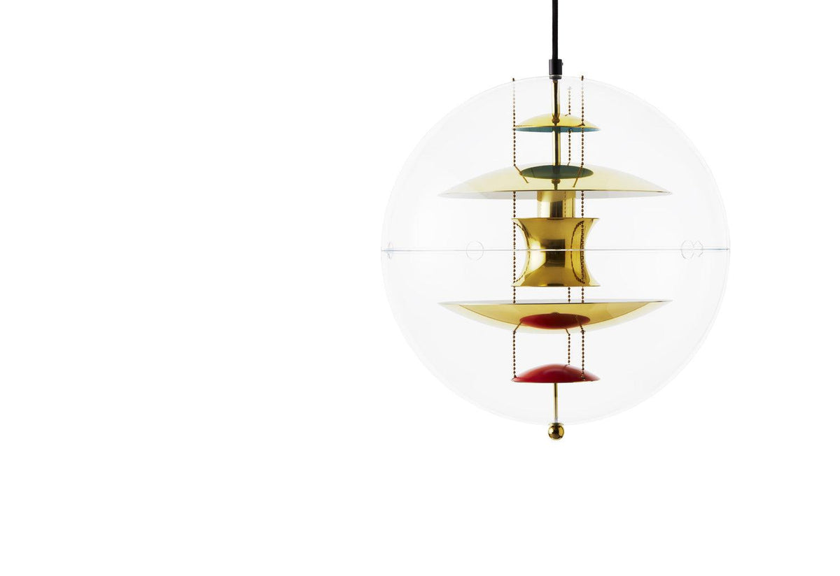 VP Globe Brass Pendant, Verner panton, Verpan