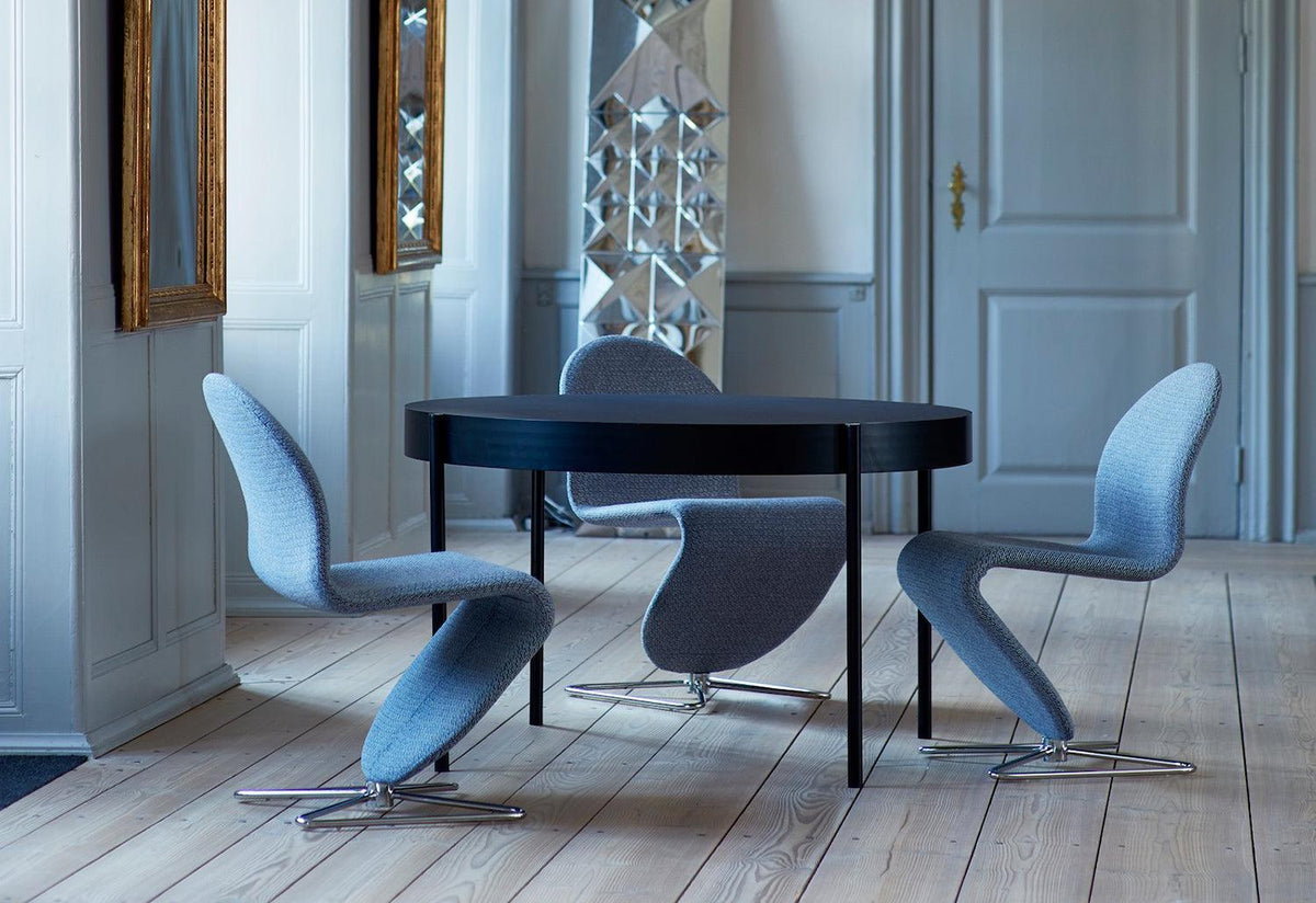 System 1-2-3 Dining Chair, Verner panton, Verpan