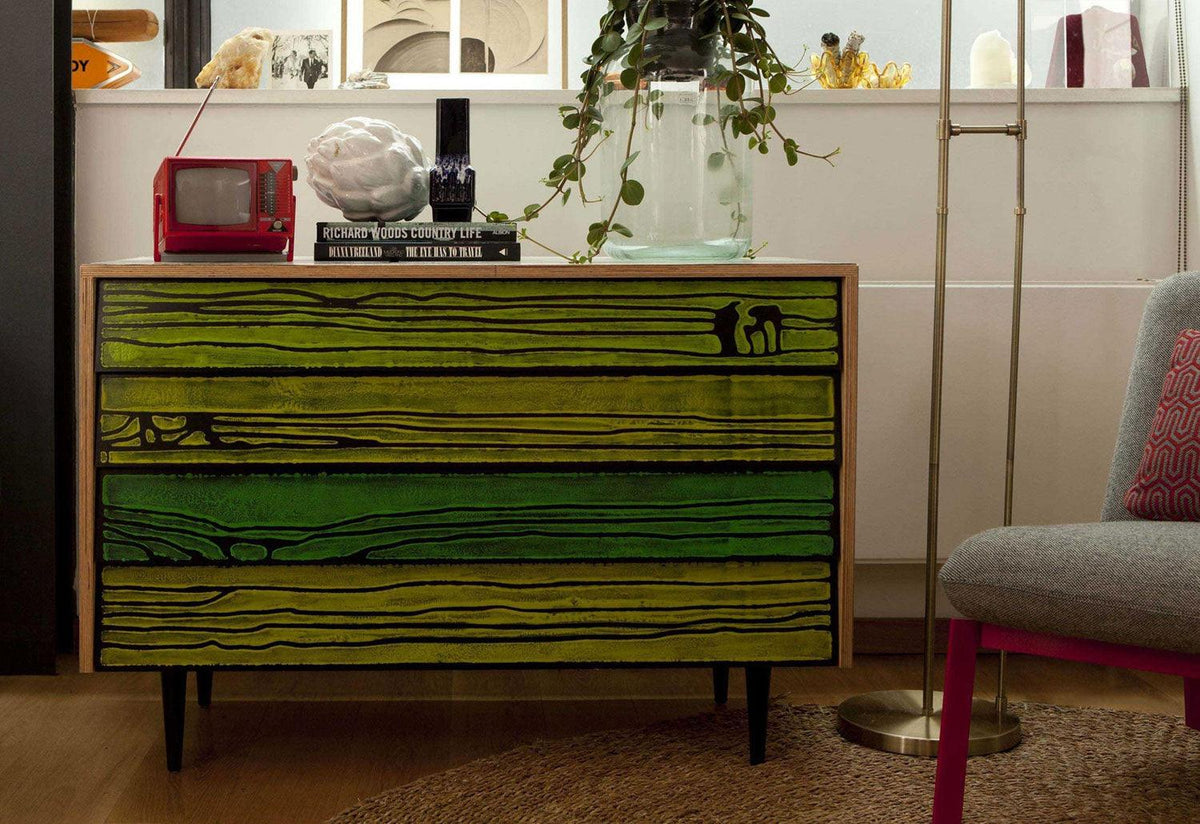 Wrongwoods Chest of Drawers, Richard woods and sebastian wrong, Established and sons