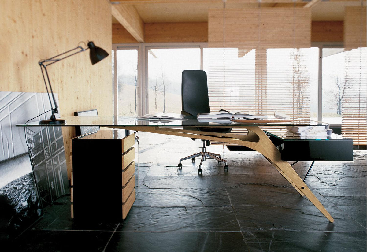 Cavour Writing Desk, 1949, Carlo mollino, Zanotta