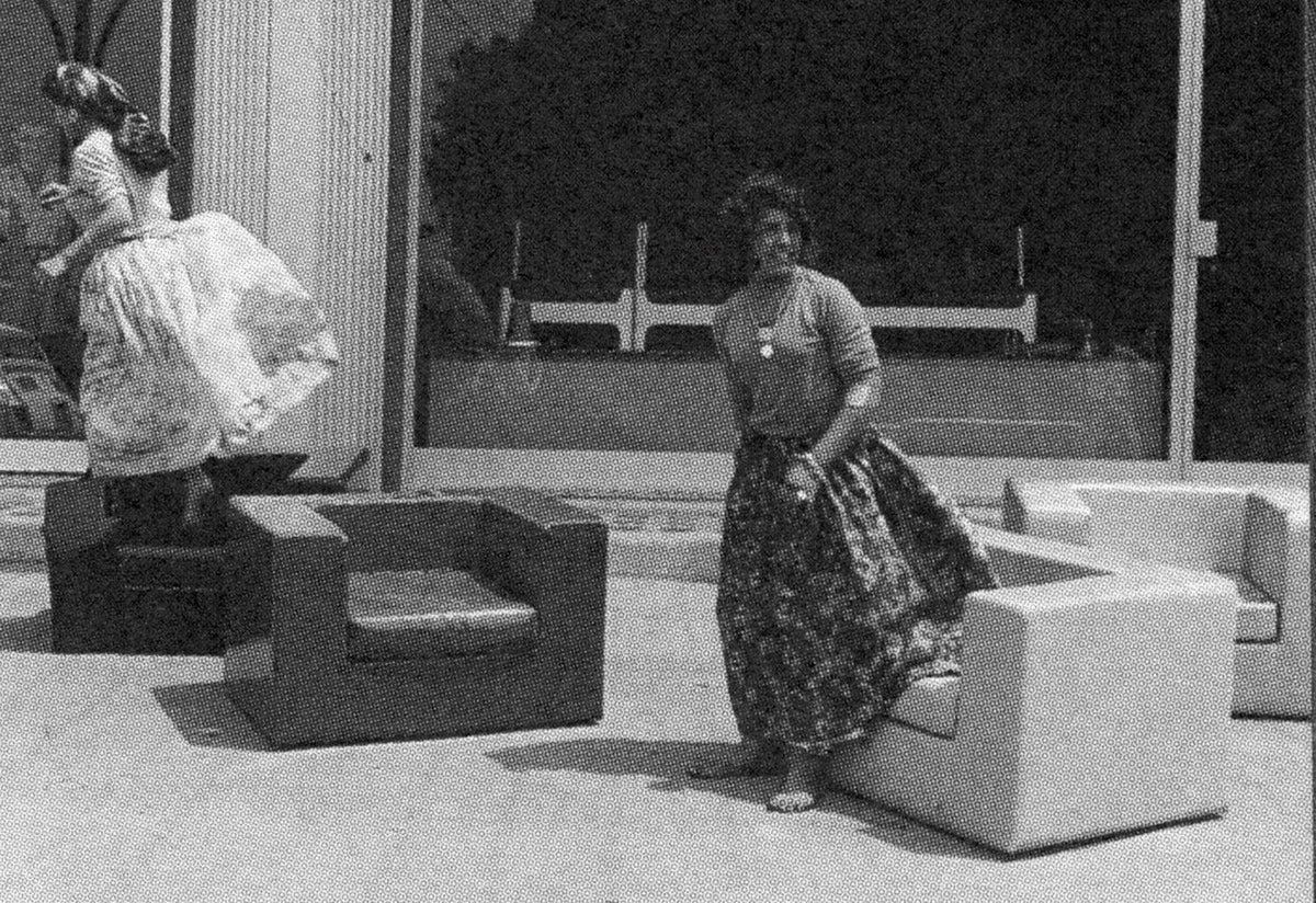 Throw-Away Armchair, 1965, Willie landels, Zanotta
