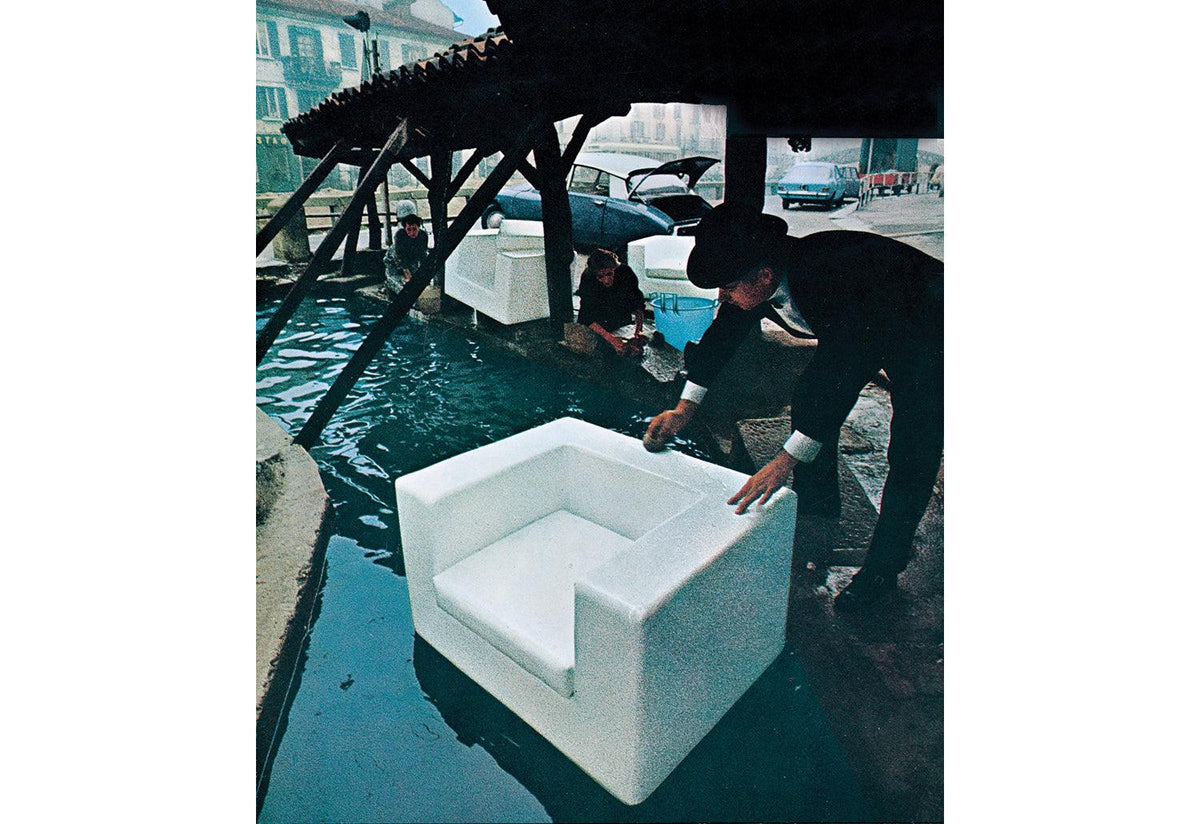 Throw-Away Armchair, 1965, Willie landels, Zanotta