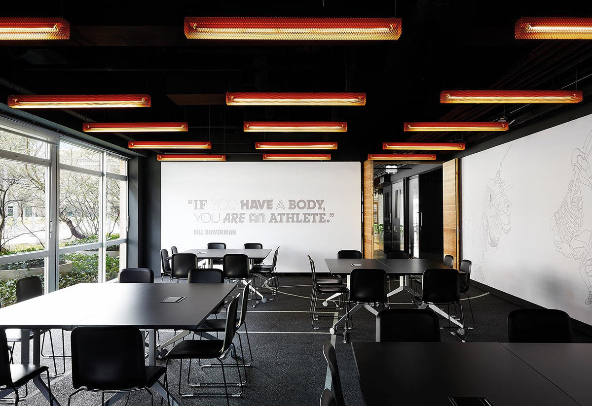 Grid Ceiling Light, Front, Zero lighting