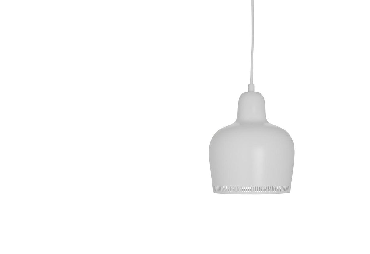 A330S Golden Bell Pendant Light, White - Ex-Display