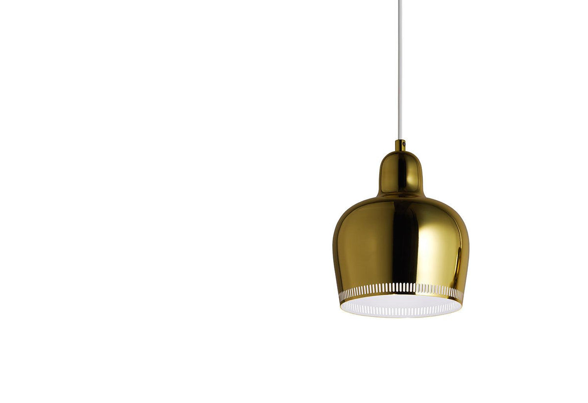 A330S Golden Bell Pendant, Alvar aalto, Artek