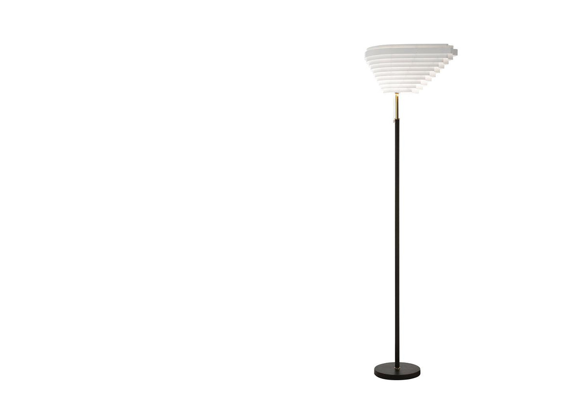 A805 Angel's Wing floor lamp, 1954, Alvar aalto, Artek