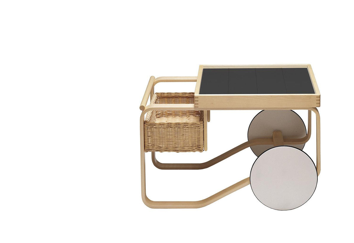 Tea Trolley 900, Alvar aalto, Artek