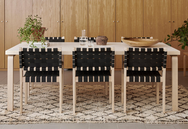 Artek アルテック TABLE 82A Alvar Aalto W1500 Artek Alvar Aalto Rectangular Table 82A - Artek Alvar Aalto