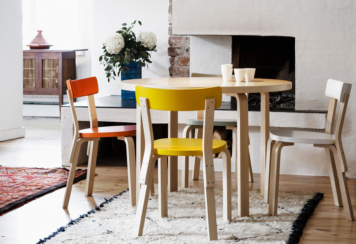 Aalto Round Table 90A, Alvar aalto, Artek