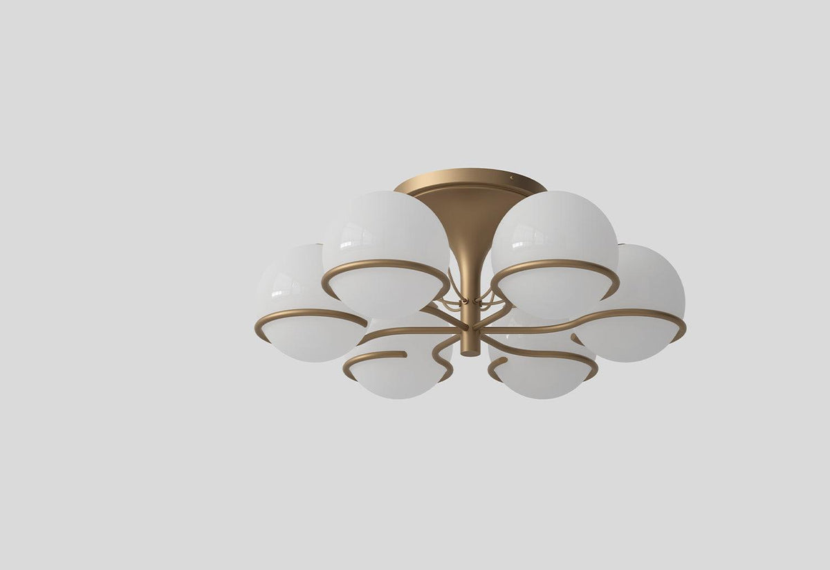 Model 2042 Ceiling Light, 1963/2019, Gino sarfatti, Astep