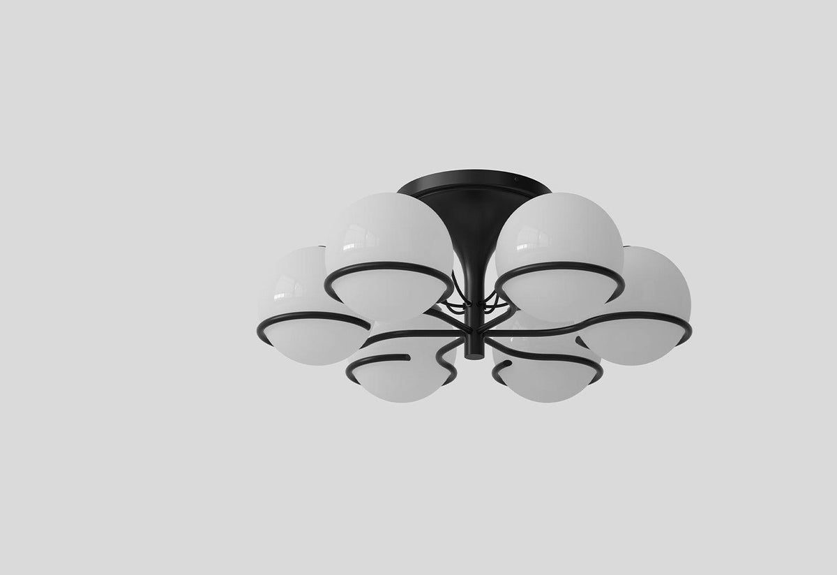 Model 2042 Ceiling Light, Gino sarfatti, Astep