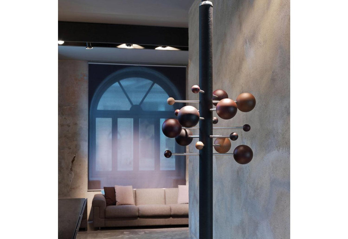 AT16 Column Coat Hanger, Osvaldo borsani, Tecno