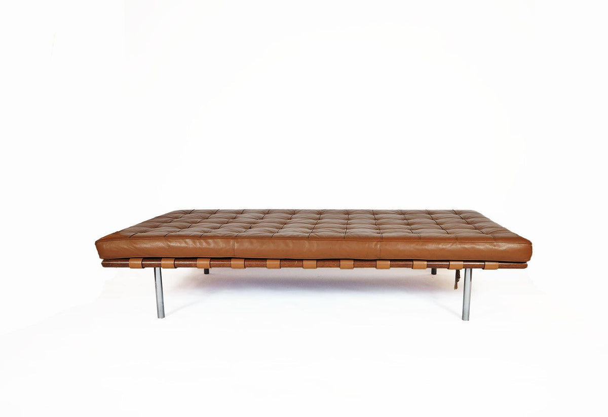 Mies van der Rohe, Barcelona daybed without bolster, 1930, Mies van der rohe