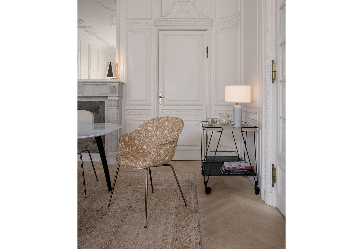 Bat Dining Chair | Conic Base | Fully Upholstered, Gamfratesi, Gubi