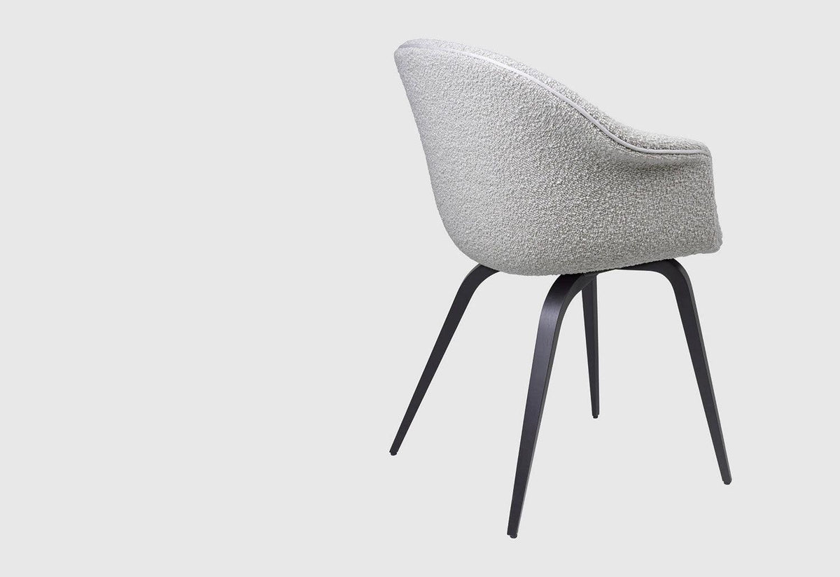Bat Dining Chair | Wood Base | Fully Upholstered, Gamfratesi, Gubi