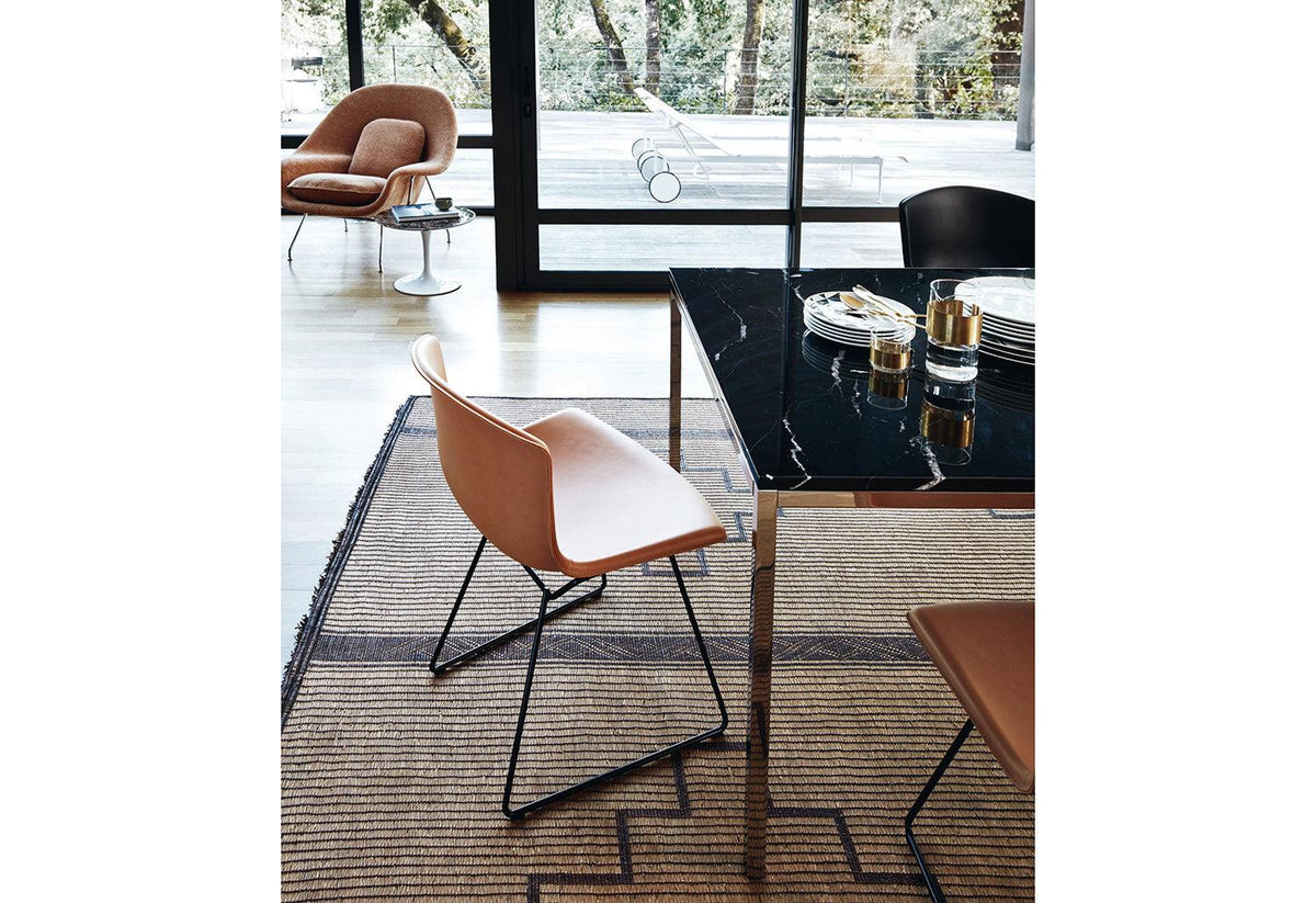 Bertoia Cowhide Side Chair, Harry bertoia, Knoll