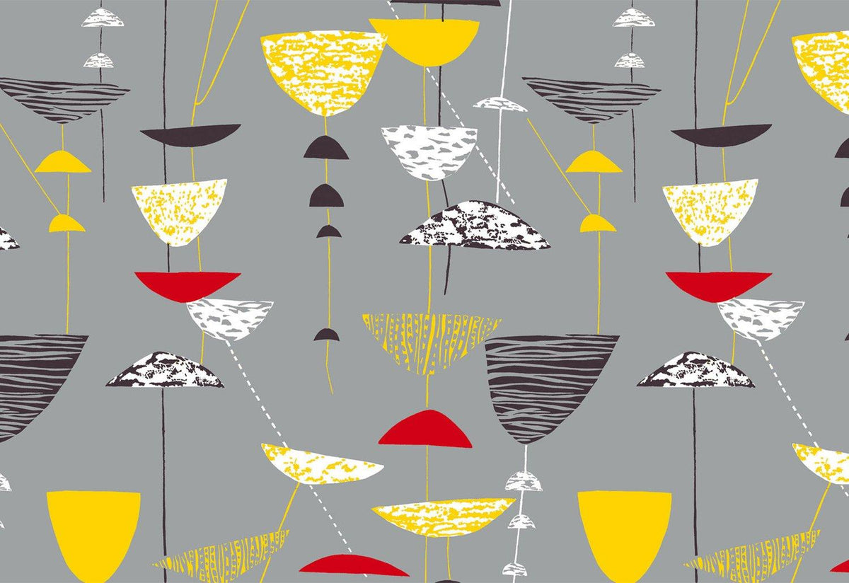 Calyx Fabric, 1951, Lucienne day, Classic textiles