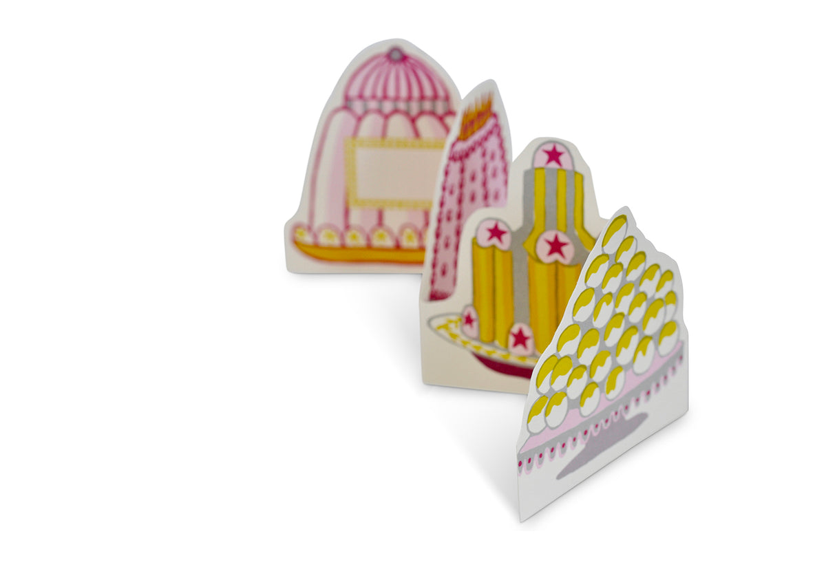 Let Us Eat Cake Folding Card, Cambridge imprint, Cambridge imprint