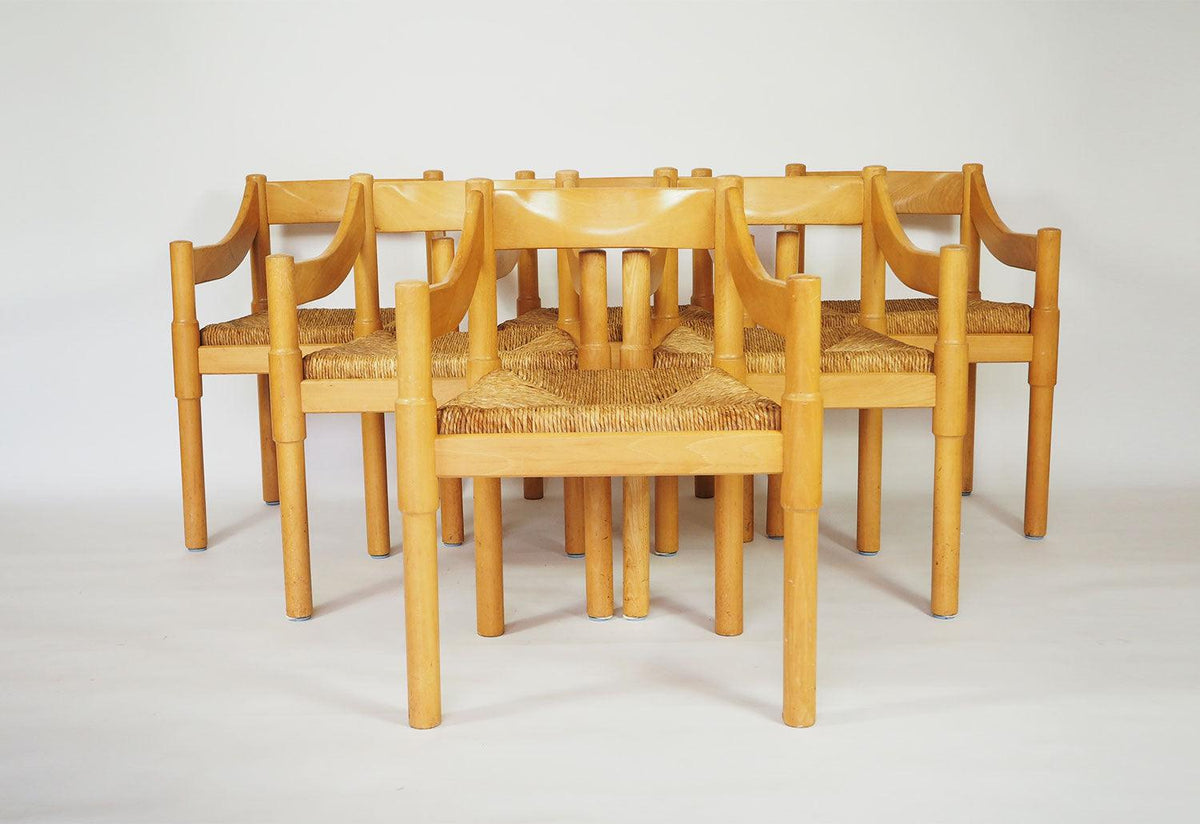 Vico Magistretti, Carimate chairs, 1958-61