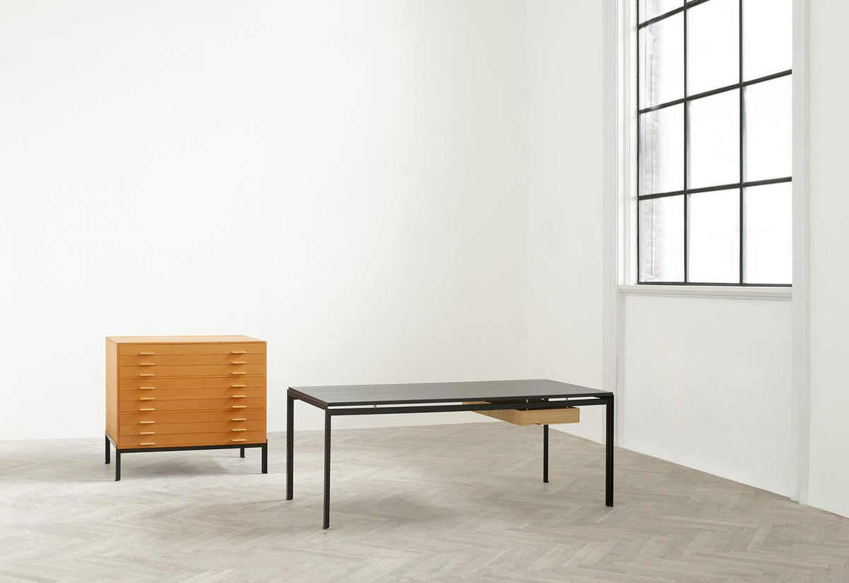 Professor desk, 1955, Poul kjaerholm, Carl hansen and son