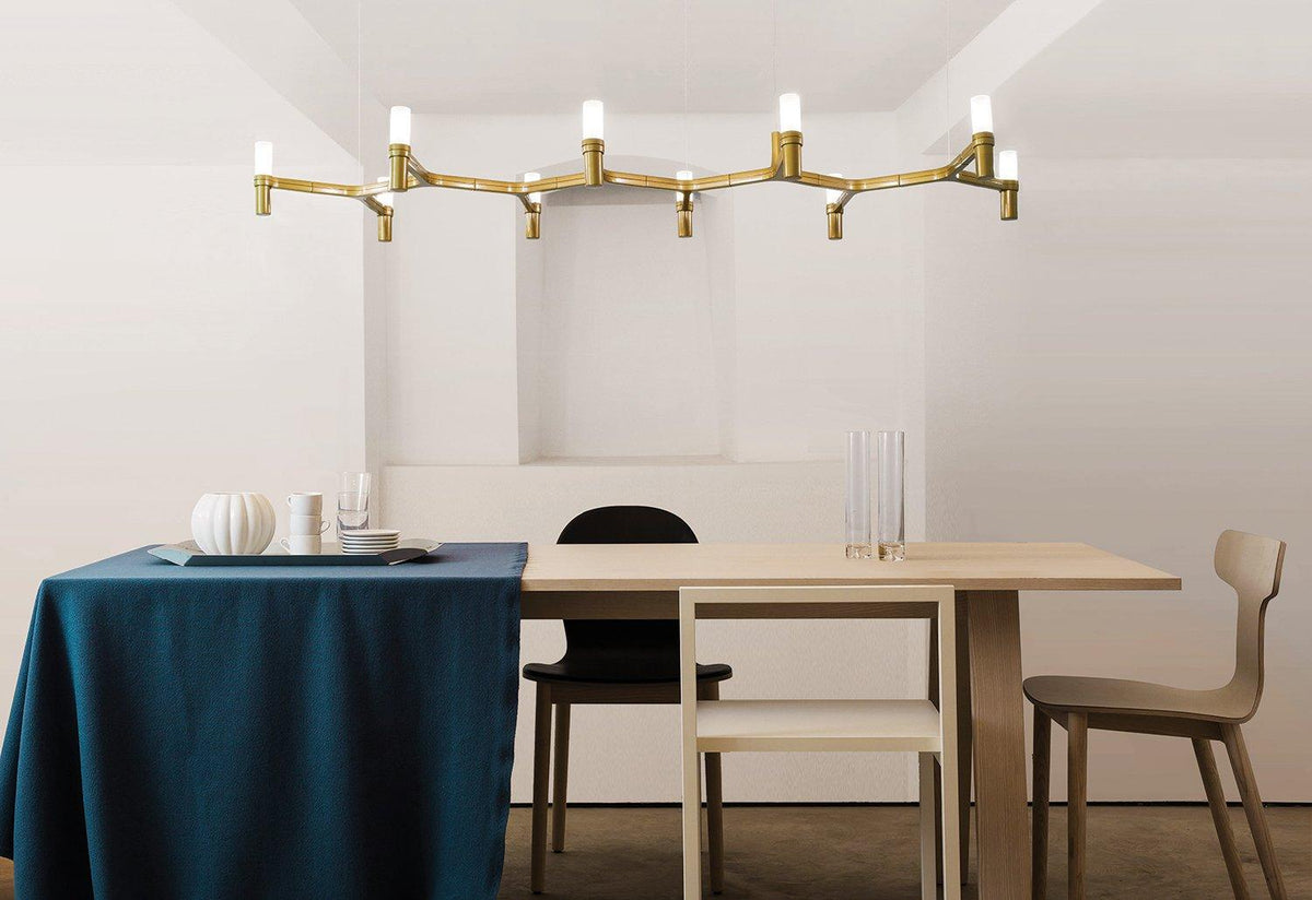 Crown Plana Linea Chandelier, Markus jehs and jurgen laub, Nemo lighting