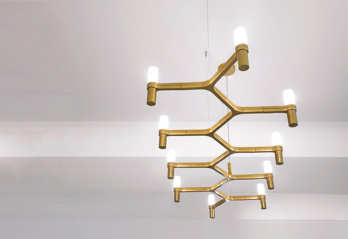 Crown Plana Linea Chandelier, Markus jehs and jurgen laub, Nemo lighting