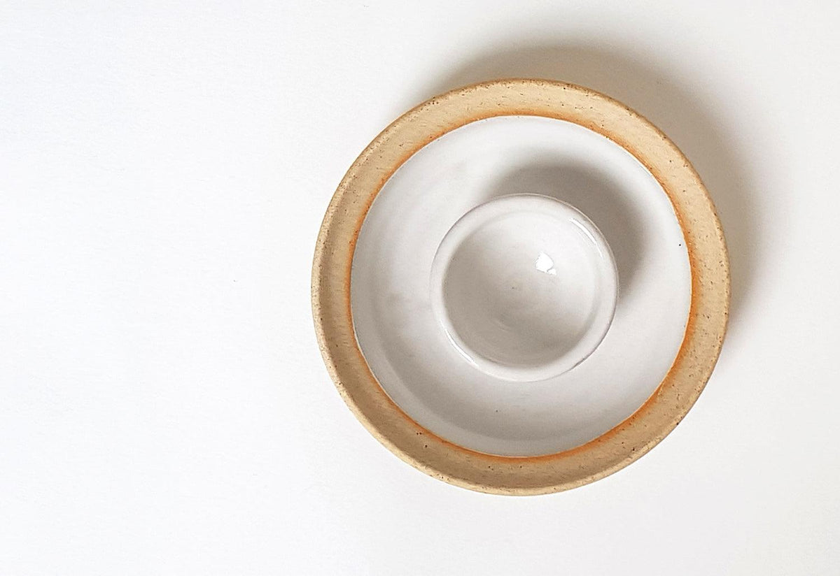 Stoneware Egg Cup, Pat oleary, Pat o'leary