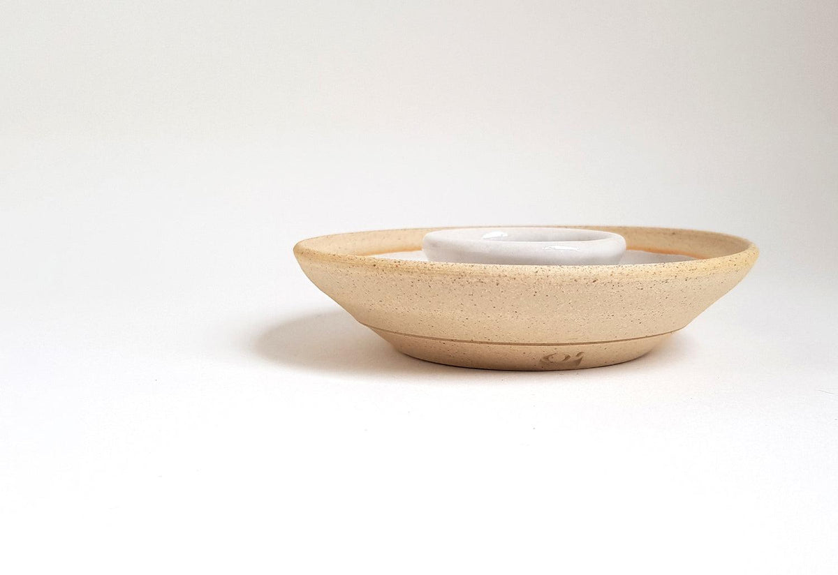 Stoneware Egg Cup, Pat oleary, Pat o'leary