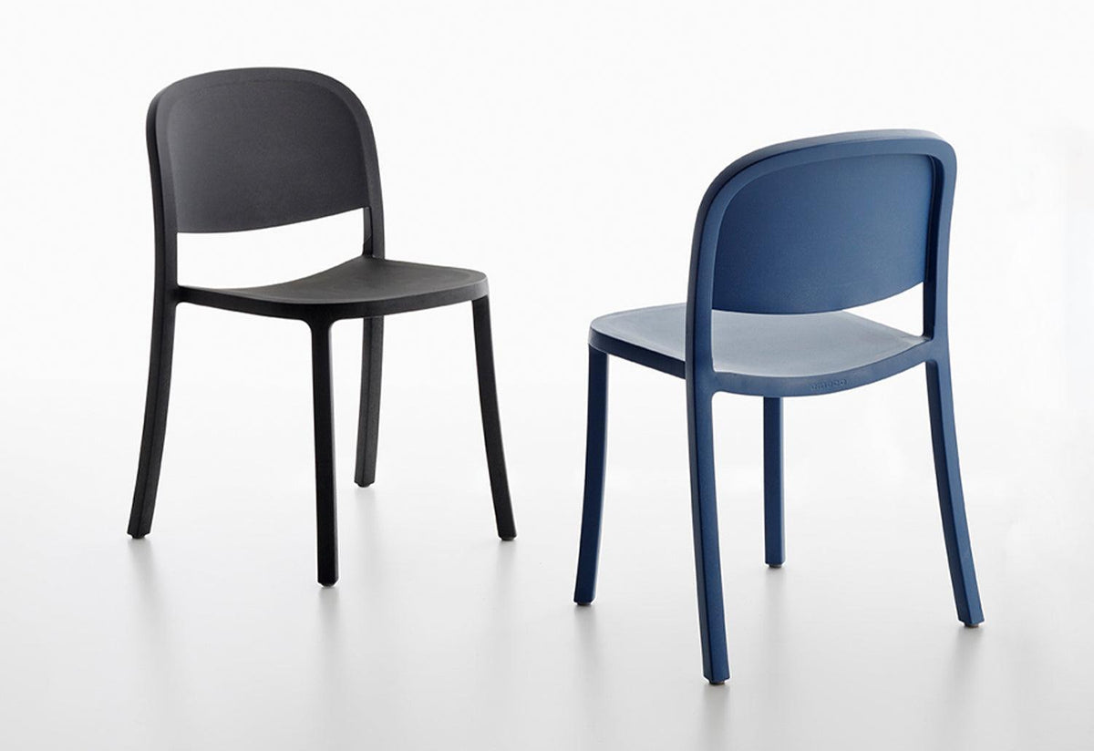 1 Inch Reclaimed Stacking Chair, Jasper morrison, Emeco