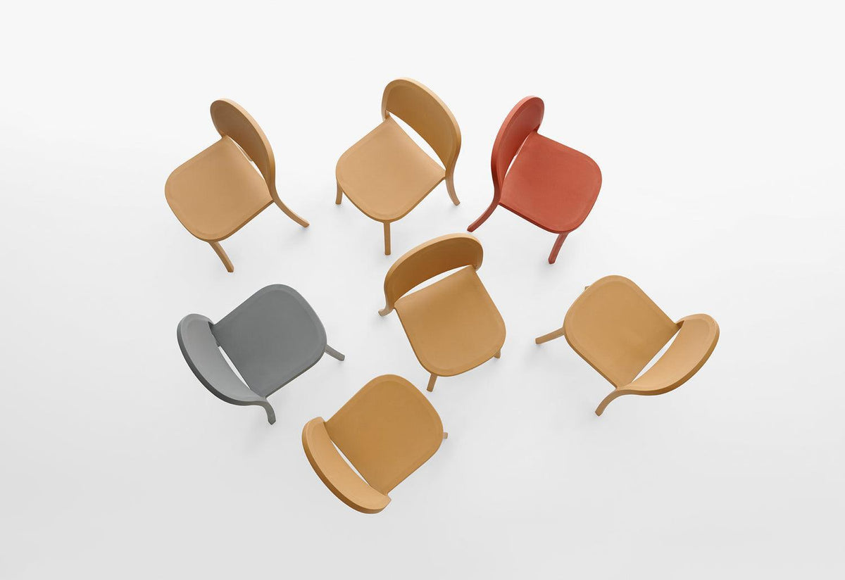 1 Inch Reclaimed Stacking Chair, Jasper morrison, Emeco
