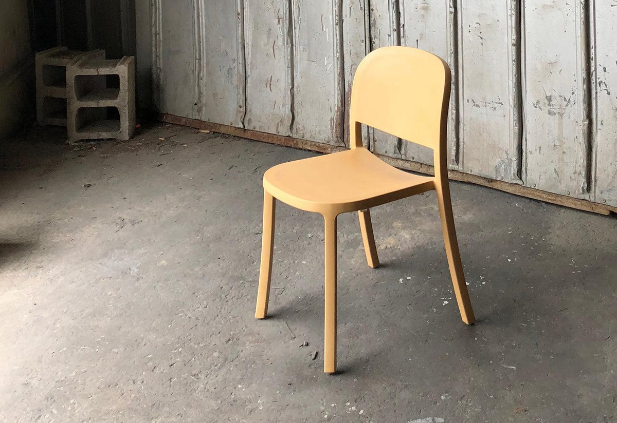 1 Inch Reclaimed Stacking Chair, Jasper morrison, Emeco